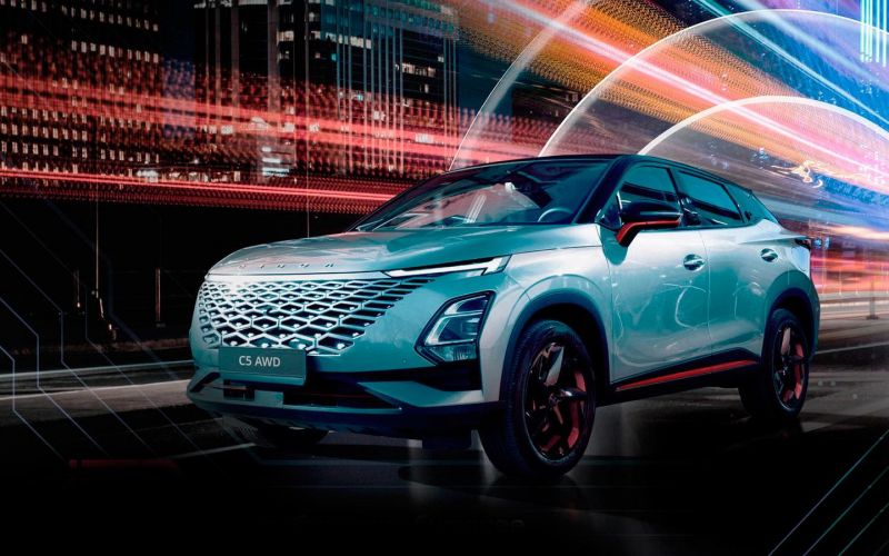 В Россию привезли полноприводную Omoda C5